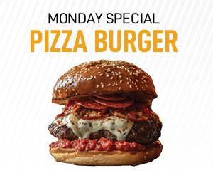 Monday Special Pizza Burger