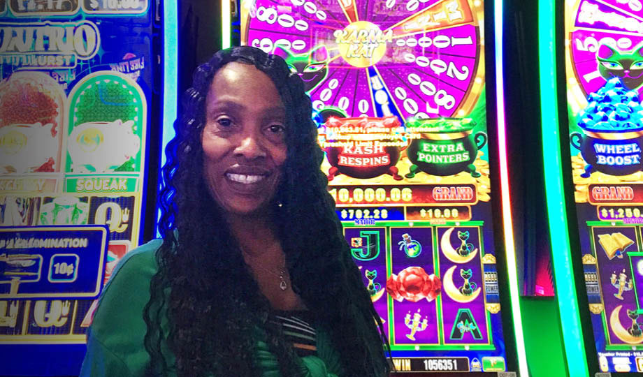 Brenda from Rochester won $10,563 on Karma Kat.