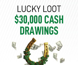 Lucky Loot $30,000 Cash Drawings